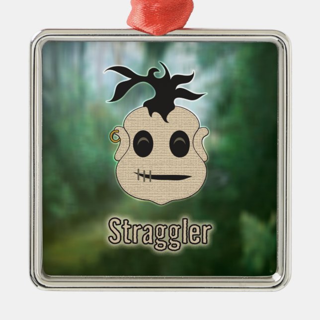 Voodoo Head ~ Swamp Julgransprydnad Metall (Framsidan)