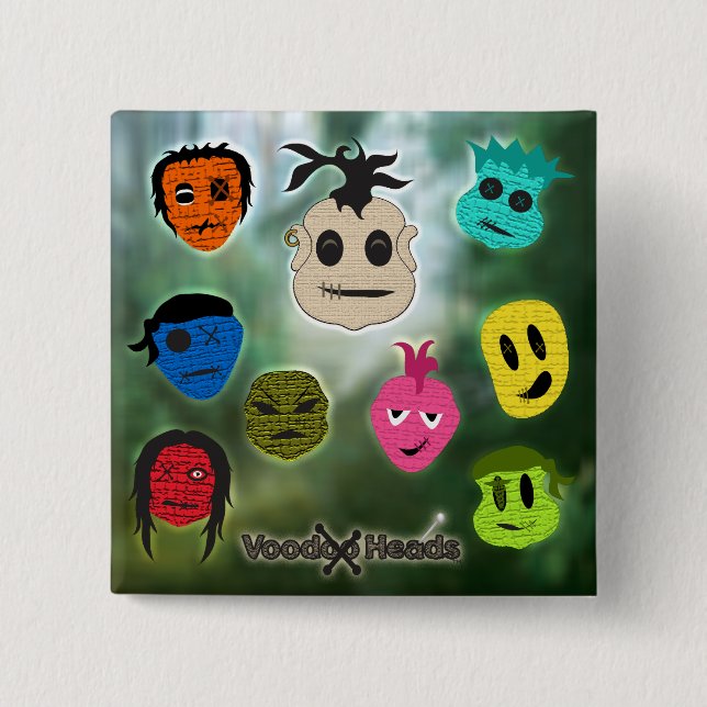 Voodoo Head ~ Swamp Knapp (Framsida)