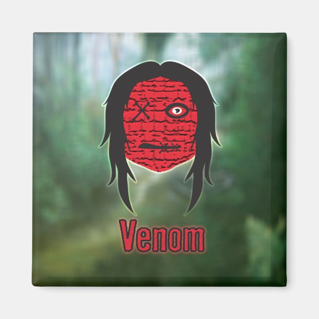 Voodoo Head ~ Swamp Magnet (Framsidan)