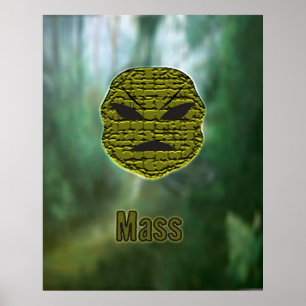 Voodoo Head ~ Swamp Poster