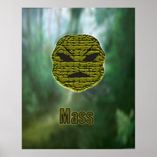 Voodoo Head ~ Swamp Poster