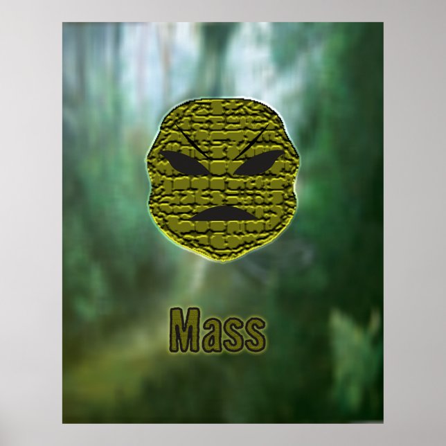 Voodoo Head ~ Swamp Poster (Framsidan)