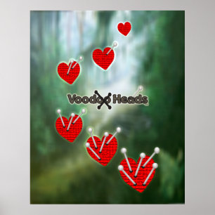 Voodoo Head ~ Swamp Poster