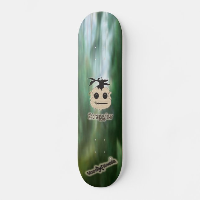 Voodoo Head ~ Swamp Skateboard Bräda 19,5 Cm (Framsida)