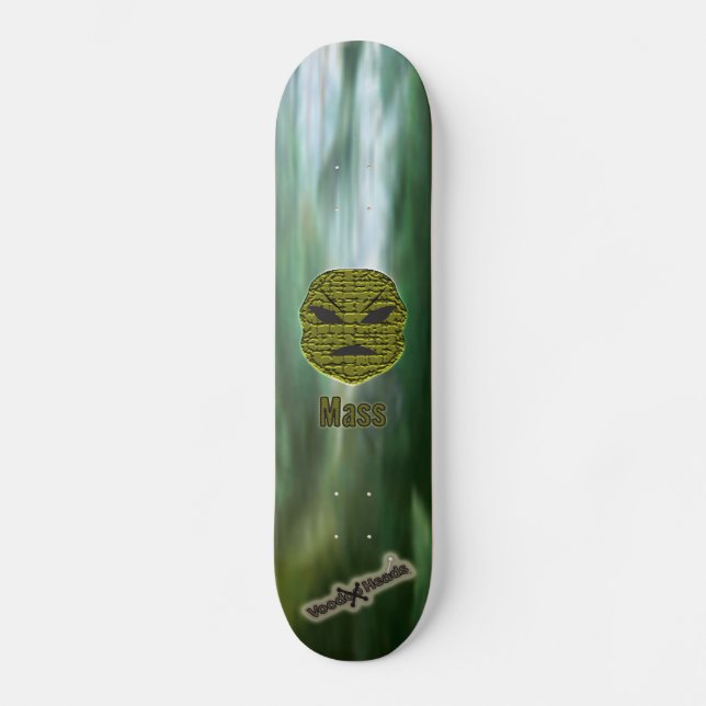 Voodoo Head ~ Swamp Skateboard Bräda 20 Cm (Framsida)