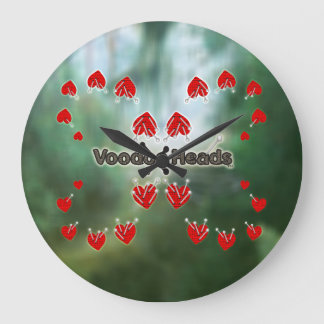 Voodoo Head ~ Swamp Stor Klocka