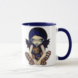 "Voodoo i blått" mugg