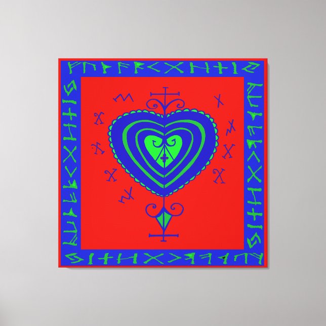 VooDoo Jordlig Moder Canvas (Framsida)