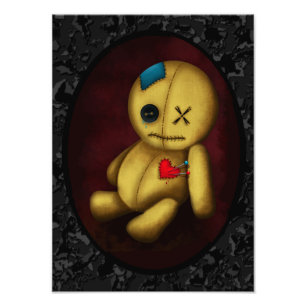 Voodoo lumpdocka fototryck
