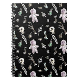 Voodoo mönster anteckningsbok