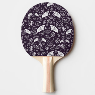 "Voodoo" mönster Pingisracket