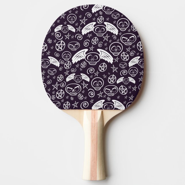"Voodoo" mönster Pingisracket (Framsidan)