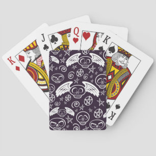 "Voodoo" mönster Spel Kort