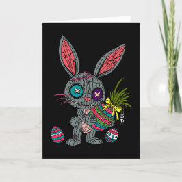 Voodoo Påskhare Helgkort