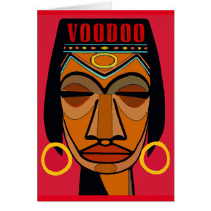 Voodoo Priestess Hälsningskort
