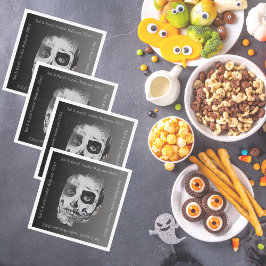 Voodoo Smile Halloween fest Pappersservett