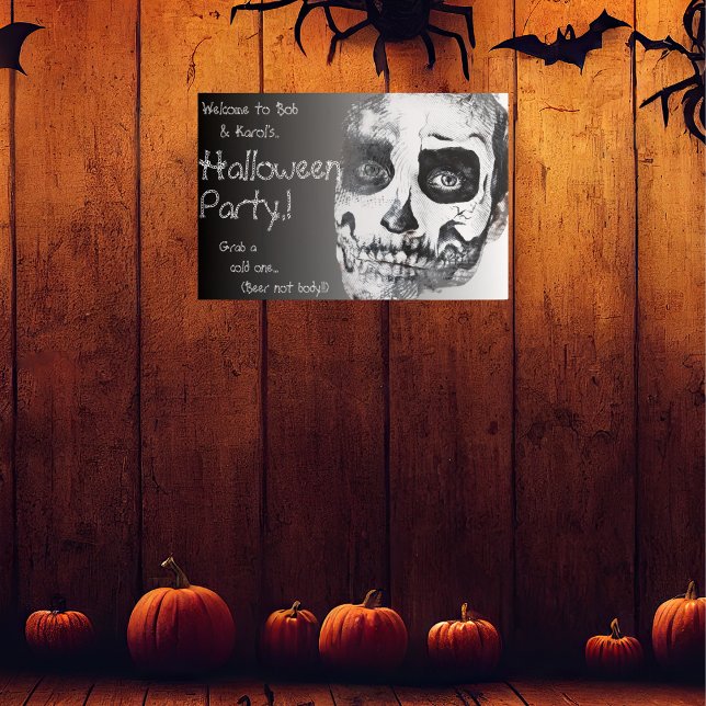 Voodoo Smile Halloween fest Poster (Voodoo Smile Halloween Party Poster)