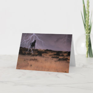 Voodoo Storm Greeting Card Kort