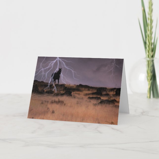 Voodoo Storm Greeting Card Kort (Framsida)