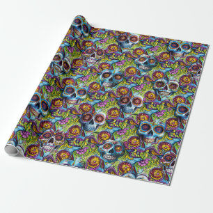 Voodoo Sugar Döskallar Presentpapper