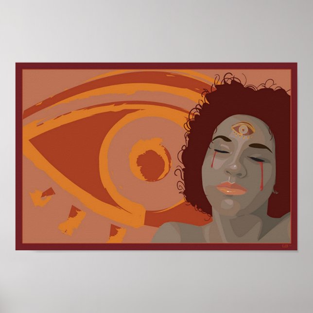 Voodoo Tear Poster (Framsidan)