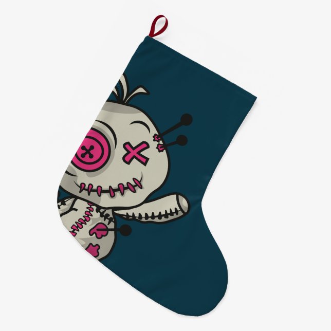 Voodoo Token jul Sock Stor Julstrumpa (Framsidan (Hängande))