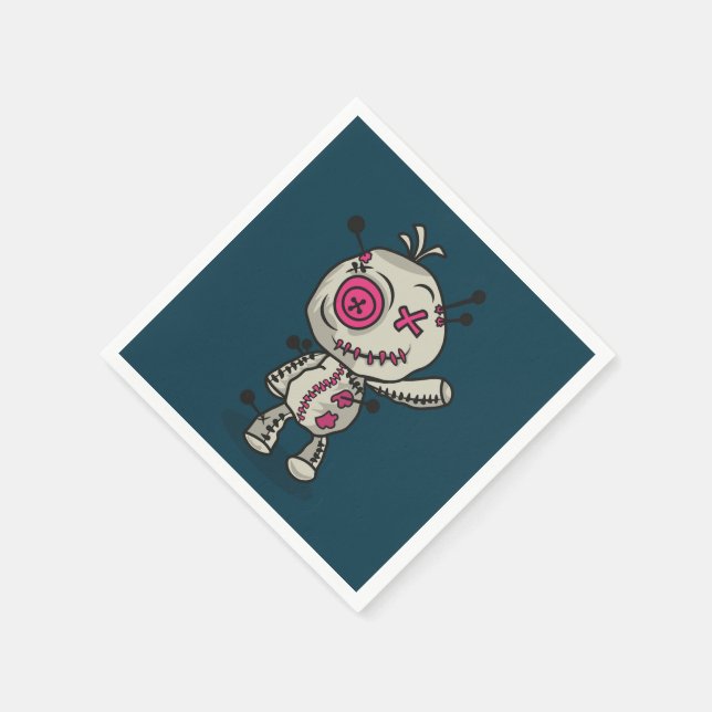 Voodoo Token Papper Napkins Standard Cocktail Pappersservett (Hörn)