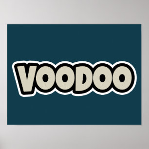 Voodoo-tokenVågrät Poster