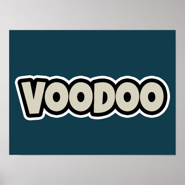 Voodoo-tokenVågrät Poster (Framsidan)