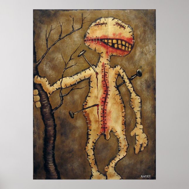 "Voodoo Town #11" poster Arg Johnny (Framsidan)