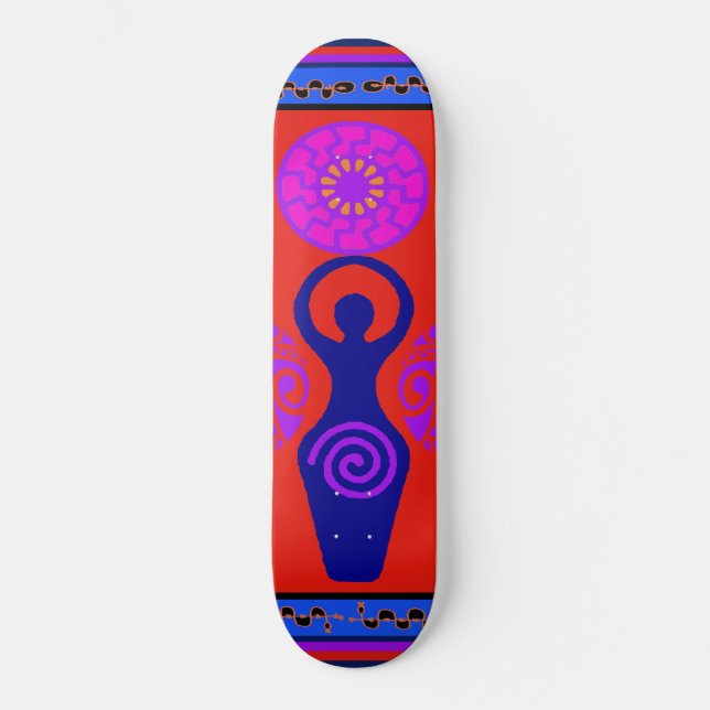 VooDoo Triple Goddess Skateboard (Framsida)