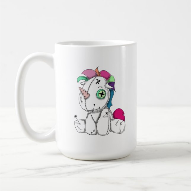 Voodoo Unicorn Kaffemugg (Vänster)