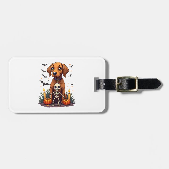 Voodoo Vizsla Hund Bagagebricka (Horisontell Framsida)