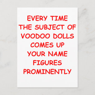 voodoo vykort