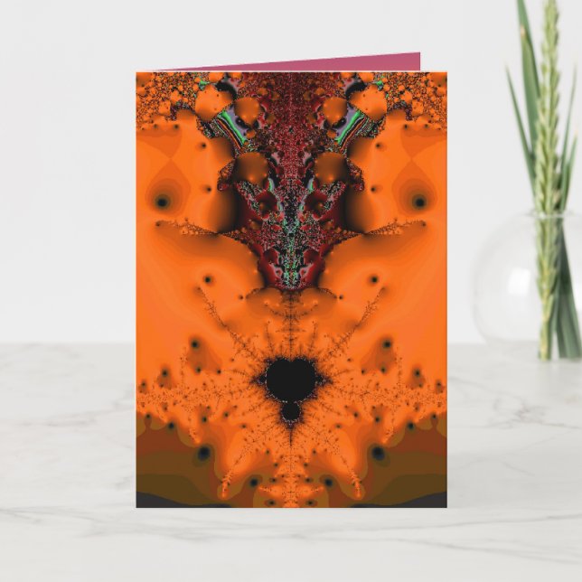 Voodooande Halloween Kort (Framsida)