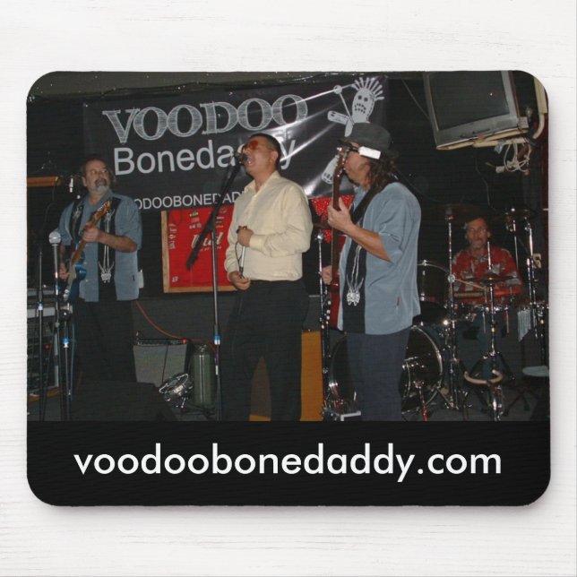 VoodooBonedaddy mousepad 1 Musmatta (Framsidan)