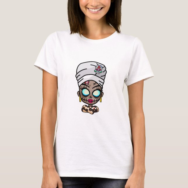Voodoodrottning Tee (Framsida)