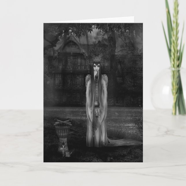 Voodoohälsningkort Kort (Framsida)