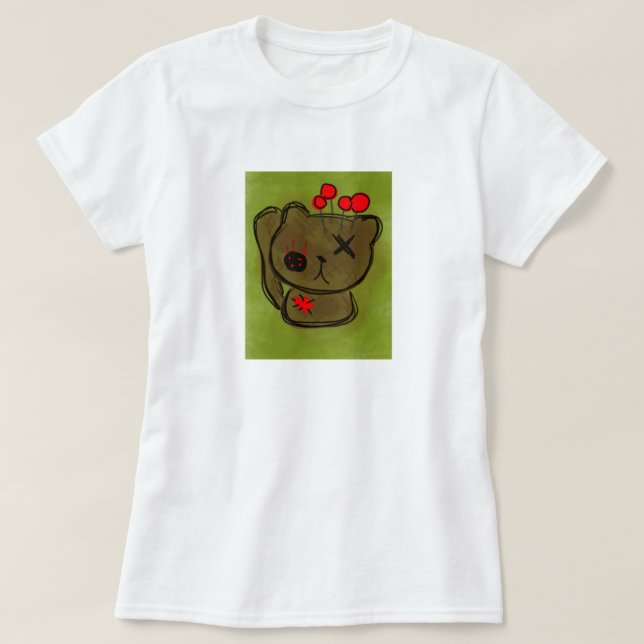 Voodookattunge T-shirt (Design framsida)