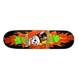 Voodooskalle Mini Skateboard Bräda 18,5 Cm