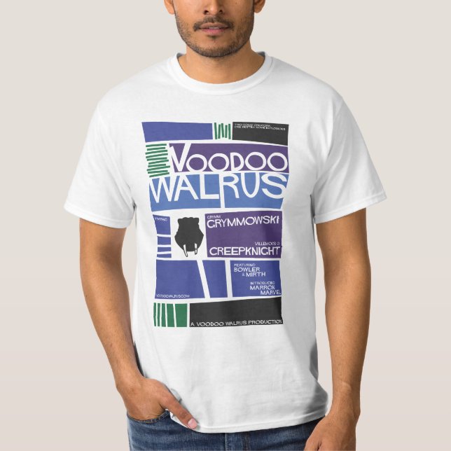 Voodoovalross Tee (Framsida)