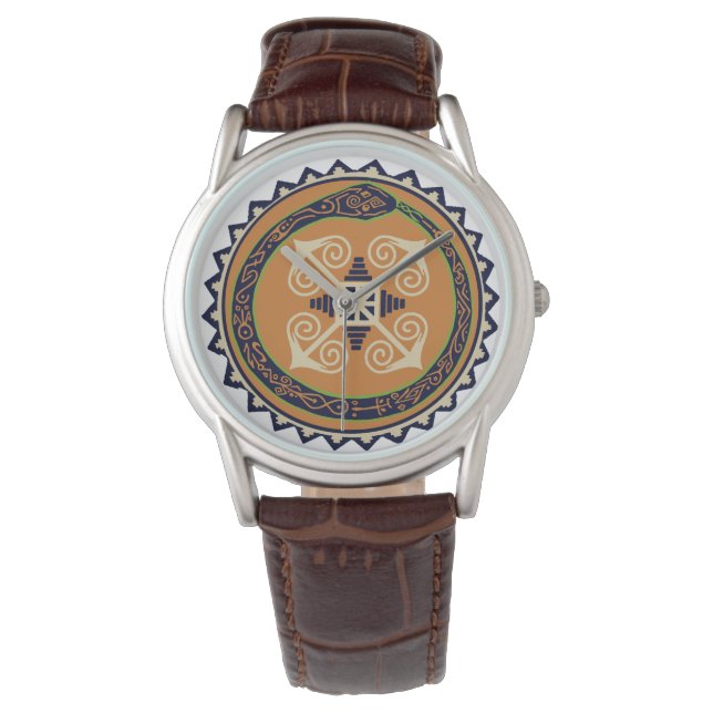 VooDou Watch - Oroburous Chaos Symbol Watch Armbandsur (Framsida)