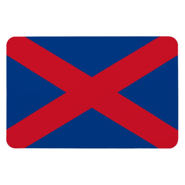 Voortrekker Flagga Magnet (Horisontell)