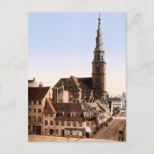 Vor Frelsers Kirke Church of our Savior Copenhagen Vykort