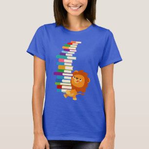 Voracious Reader (Tecknad Lejon) Women T-Shirt