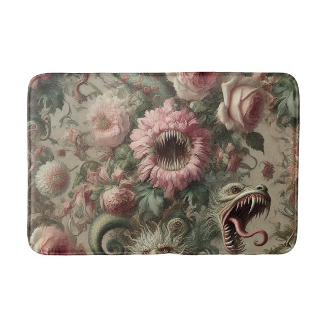 Voracious Verdants - Gothic Victorian Badrumsmatta (Framsidan)