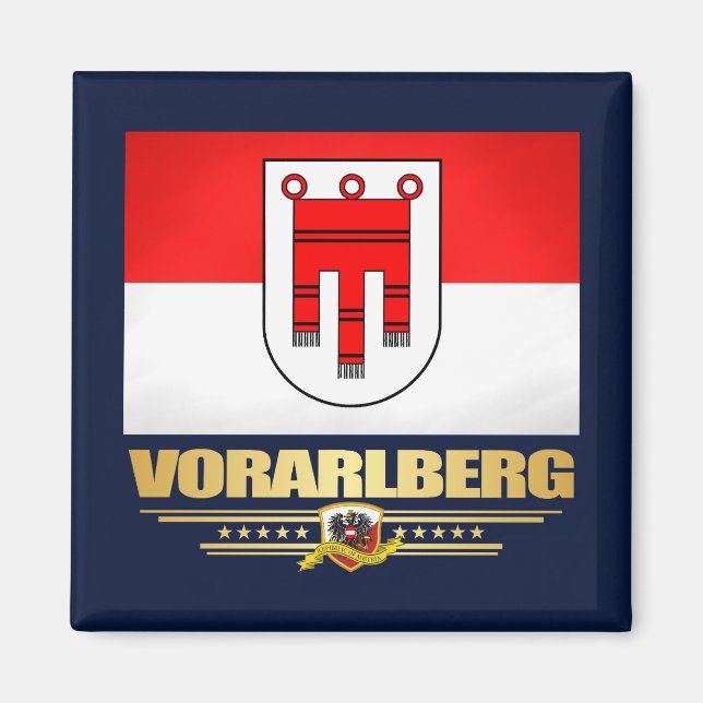 Vorarlberg Magnet (Framsidan)