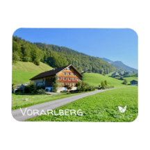 Vorarlberg, Österrike - kylmagnet