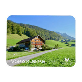 Vorarlberg, Österrike - kylmagnet Magnet
