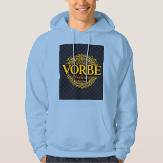 VORBE Mode Monogram Manar Premium Hoodie Guld